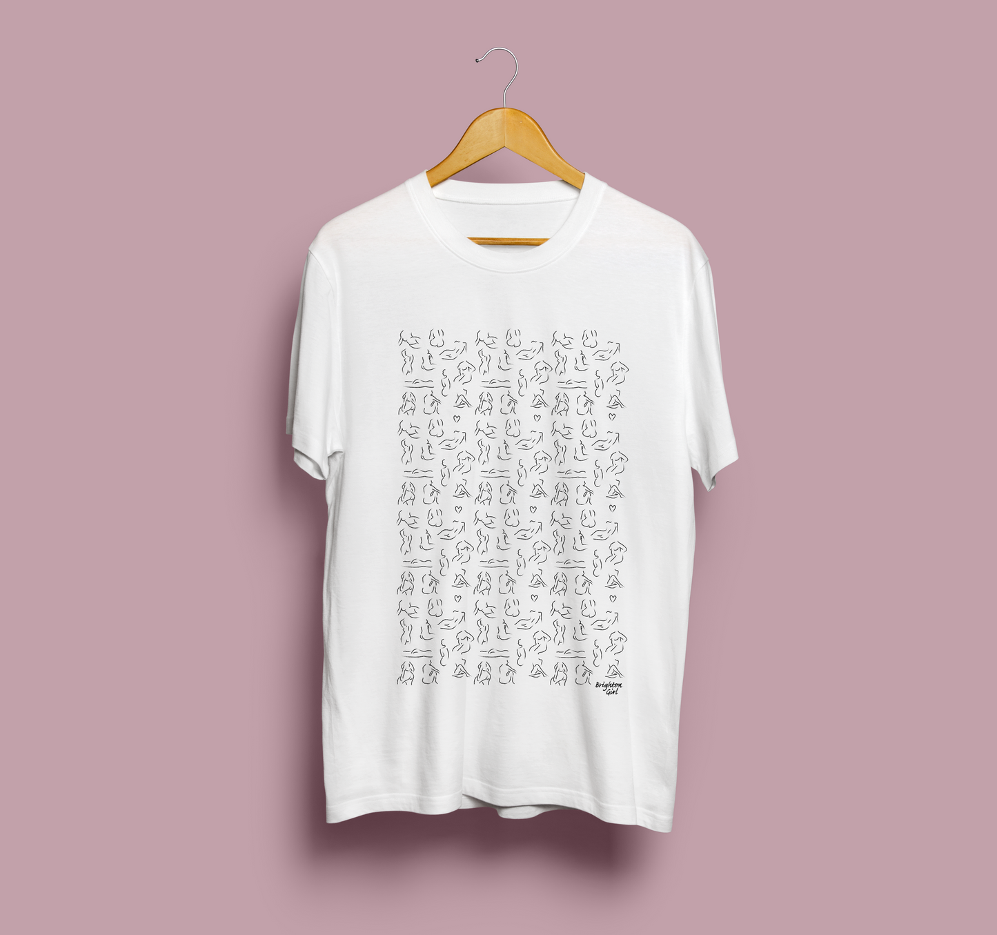 Brighton Girl Teeshirt - Ella Hunter design (Adult Size)